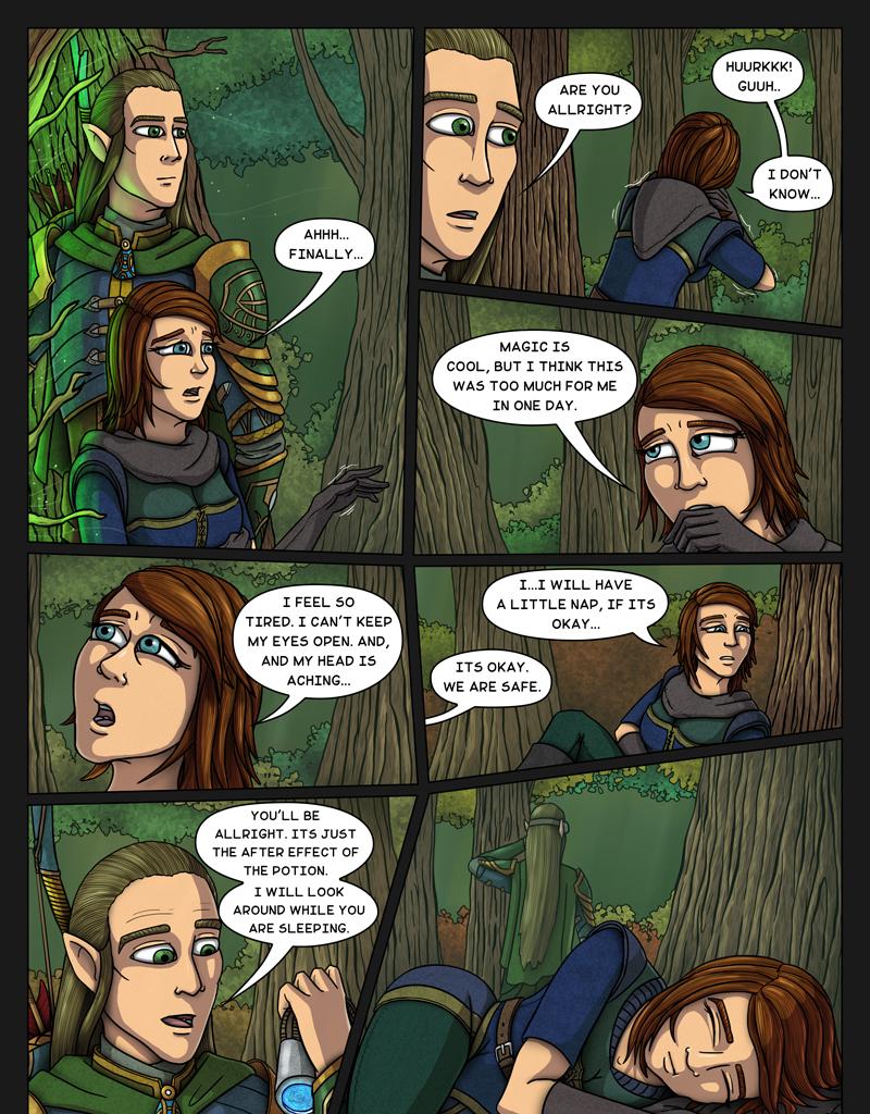 Tales From Somewhere - The Secret - Episode 47, Page 1: Little Nap